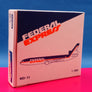 DIE-CAST MODEL — 🇺🇸 Federal Express — McDonnell Douglas MD-11 — Schabak — 1:600 — WITH ORIGINAL BOX —