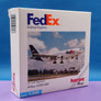 DIE-CAST MODEL — 🇺🇸 FedEx Federal Express — Airbus A300-600 — Herpa — 1:500 — WITH ORIGINAL BOX —