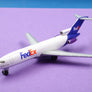 DIE-CAST MODEL — 🇺🇸 FedEx Federal Express — Boeing 727-200 — Herpa Wings — 1:500 — WITH ORIGINAL BOX —