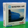DIE-CAST MODEL — 🇩🇰 Maersk Air — Boeing 737-700 — Herpa — 1:500 — WITH ORIGINAL BOX —