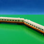 DIE-CAST MODEL — Airport Express — Lufthansa Airport Express — TRAIN SET — 1:600 — WITH ORIGINAL BOX —