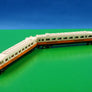 DIE-CAST MODEL — Airport Express — Lufthansa Airport Express — TRAIN SET — 1:600 — WITH ORIGINAL BOX —