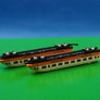 DIE-CAST MODEL — Airport Express — Lufthansa Airport Express — TRAIN SET — 1:600 — WITH ORIGINAL BOX —