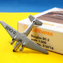 DIE-CAST MODEL — 🇩🇪 Lufthansa — Douglas DC-3 — Herpa — 1:500 — WITH ORIGINAL BOX —