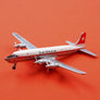 DIE-CAST MODEL — 🇨🇭 Swiss Air Lines — Douglas DC-6B — Herpa — 1:500 — WITH ORIGINAL BOX —