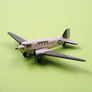 DIE-CAST MODEL — 🇺🇸 United States Air Force — Douglas C-47 "Fassberg Flyer" — Herpa Wings — 1:500 — WITH ORIGINAL BOX —