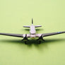 DIE-CAST MODEL — 🇺🇸 United States Air Force — Douglas C-47 "Fassberg Flyer" — Herpa Wings — 1:500 — WITH ORIGINAL BOX —