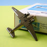 DIE-CAST MODEL — 🇺🇸 United States Air Force — Douglas C-47 "Fassberg Flyer" — Herpa Wings — 1:500 — WITH ORIGINAL BOX —