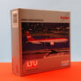 DIE-CAST MODEL — 🇩🇪 LTU International Airways — Boeing 767-300 — Herpa — 1:500 — WITH ORIGINAL BOX —