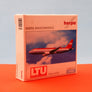 DIE-CAST MODEL — 🇩🇪 LTU International Airways — Airbus A320 — Herpa — 1:500 — WITH ORIGINAL BOX —