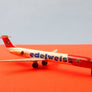 DIE-CAST MODEL — 🇨🇭 Edelweiss — McDonnell Douglas MD-83 — Herpa Wings — 1:500 — WITH ORIGINAL BOX —