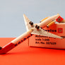 DIE-CAST MODEL — 🇨🇭 Edelweiss — McDonnell Douglas MD-83 — Herpa Wings — 1:500 — WITH ORIGINAL BOX —