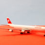 DIE-CAST MODEL — 🇨🇭 SWISS — AIRBUS A340-300 — SCHUCO — 1:600 — WITH ORIGINAL BOX —