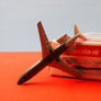 DIE-CAST MODEL — 🇦🇹 Lauda Air — Canadair Regional Jet — Herpa — 1:500 — WITH ORIGINAL BOX —