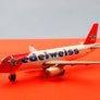 DIE-CAST MODEL — 🇨🇭 Edelweiss — Airbus A320 — Herpa — 1:500 — WITH ORIGINAL BOX —
