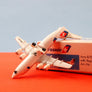 DIE-CAST MODEL — 🇨🇭 Crossair — Avro RJ100 Jumbolino — Herpa Wings — 1:500 — WITH ORIGINAL BOX —