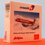 DIE-CAST MODEL — 🇨🇭 Crossair (McDonald's Hotelplan livery) — McDonnell Douglas MD-83 — Herpa Wings — 1:500 — WITH ORIGINAL BOX —