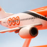Boeing 737-300F - 🇧🇪 TNT Airways – Maquette de bureau sur socle – Échelle 1/175 – 19 cm