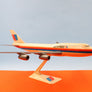 Maquette publicitaire vintage Boeing 747 - 🇺🇸 United Airlines « Rainbow » – Présentoir d'origine – 27 cm