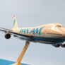 Boeing 747-100 - 🇺🇸 Pan Am - maquette de bureau « Billboard Livery » – 1:260 - 27 × 25 cm
