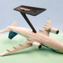 Airbus A310-300 - 🇨🇦 Air Transat - maquette de bureau en plastique avec support – 1:200 - 23 × 23 cm