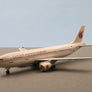 DIE-CAST MODEL — 🇶🇦 Qatar Airways — Airbus A300-600 — Herpa — 1:500 — WITH ORIGINAL BOX —