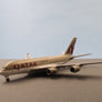 DIE-CAST MODEL — 🇶🇦 Qatar Airways — Airbus A380 — Herpa — 1:500 — WITH ORIGINAL BOX —
