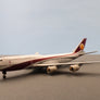 DIE-CAST MODEL — 🇶🇦 Qatar Amiri Flight — Boeing 747-8 Intercontinental — Herpa — 1/500 — WITH ORIGINAL BOX —