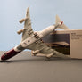 DIE-CAST MODEL — 🇶🇦 Qatar Amiri Flight — Boeing 747-8 Intercontinental — Herpa — 1/500 — WITH ORIGINAL BOX —