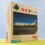 DIE-CAST MODEL — 🇱🇧 MEA (Middle East Airlines) — Boeing 747-200 — Herpa Wings — 1:500 — WITH ORIGINAL BOX —