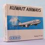 DIE-CAST MODEL — 🇰🇼 Kuwait Airways — Boeing 777-200 — Schabak — 1:600 — WITH ORIGINAL BOX (Factory sealed box) —