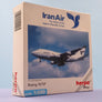 DIE-CAST MODEL — 🇮🇷 Iran Air — Boeing 747SP — Herpa Wings — 1:500 — WITH ORIGINAL BOX —