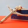 DIE-CAST MODEL — 🇯🇵 Japan Airlines (JAL) — McDonnell Douglas MD-90 — Herpa — 1:500 — WITH ORIGINAL BOX —