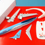 Boeing 737-800 — 🇧🇪 Jetairfly — maquette de bureau en plastique — échelle ± 1:205