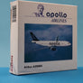 DIE-CAST MODEL — 🇬🇷 Apollo Airlines — Airbus A300B4 — Herpa — 1:500 — WITH ORIGINAL BOX —