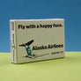 DIE-CAST MODEL —  🇺🇸 Alaska Airlines — Boeing 727 — Schabak — 1:600 — WITH ORIGINAL BOX —