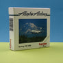 DIE-CAST MODEL — 🇺🇸 Alaska Airlines — Boeing 737-400 — Herpa — 1:500 — WITH ORIGINAL BOX —