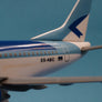 Boeing 737-500 — 🇪🇪 Estonian Air — maquette de bureau en plastique — échelle ± 1:200