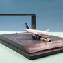 DIE-CAST MODEL —  🇫🇷 Airbus Corporate Jetliner — Airbus A319 — Herpa Wings — 1:500 — WITH ORIGINAL BOX —
