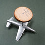 🇬🇧 Maquette ancienne de chasseur britannique Supermarine Swift sur socle