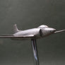 🇬🇧 Maquette ancienne de chasseur britannique Supermarine Swift sur socle