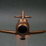 🇷🇺 MiG-15 — 1:135 — Métal patiné bronze – socle en marbre — vers 1950/60 —