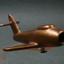 🇷🇺 MiG-15 — 1:135 — Métal patiné bronze – socle en marbre — vers 1950/60 —