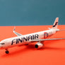 DIE-CAST MODEL — 🇫🇮 Finnair — Airbus A321 — Santa Claus — Herpa — 1/500 — WITH ORIGINAL BOX —