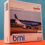 DIE-CAST MODEL — 🇬🇧 British Midland (bmi) — Airbus A330-200 — Herpa — 1:500 — WITH ORIGINAL BOX —