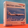 DIE-CAST MODEL — 🇬🇧 British Airways — Boeing 777-200 — Herpa — 1:500 — WITH ORIGINAL BOX —