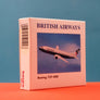 DIE-CAST MODEL — 🇬🇧 British Airways — Boeing 737-400 — Herpa — 1:500 — WITH ORIGINAL BOX —