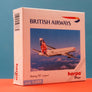 DIE-CAST MODEL — 🇬🇧 British Airways — Boeing 757 — Herpa Wings — 1:500 — WITH ORIGINAL BOX —