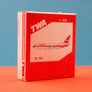 DIE-CAST MODEL — 🇺🇸 TWA (Trans World Airlines) — BOEING 767-200 — Schabak — 1:600 — WITH ORIGINAL BOX —