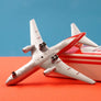 DIE-CAST MODEL — 🇺🇸 TWA (Trans World Airlines) — BOEING 767-200 — Schabak — 1:600 — WITH ORIGINAL BOX —